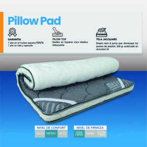 Colchón PILOW PAD PLUS